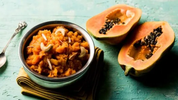 papaya halwa holi special