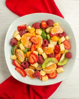 summer fruit chaat recipe