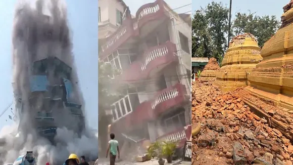 Strong earthquake in Myanmar, Thailand