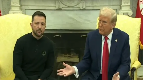 trump and zelensky fight