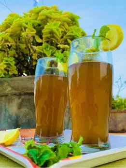 variyali fudina sharbat recipe