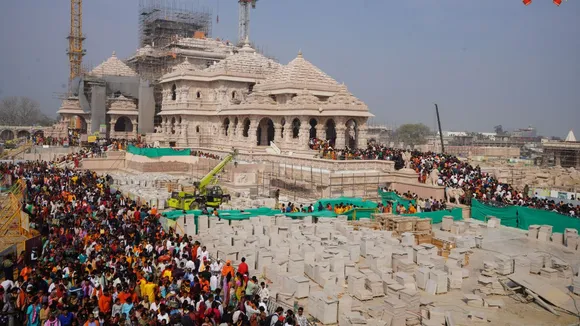 Ram Navami | Ram Navami 2025 | Ayodhya Ram Navami 2025 | ram mandir darshan | ram temple Ayodhya | ram lall Surya tilak | ram mandir Ayodhya