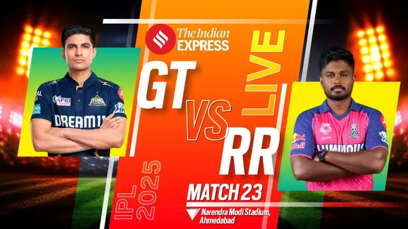 GT vs RR Live Score, IPL 2025, GT vs RR