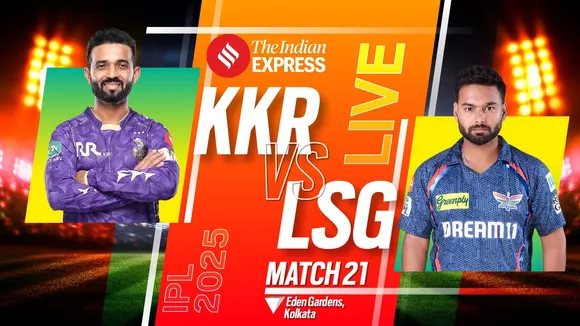 IPL 2025 KKR vs LSG Live Score, IPL 2025, KKR vs LSG Live Score