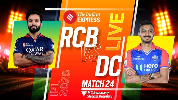 IPL Live Score 2025 RCB vs DC, IPL Live Score 2025, RCB vs DC
