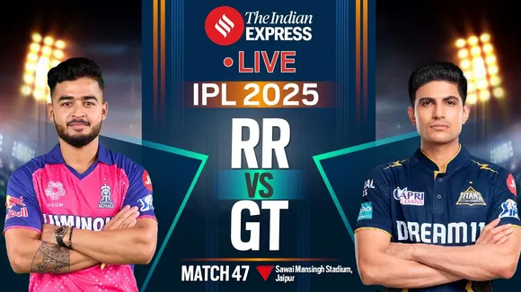 IPL Live Score 2025 RR vs GT, IPL 2025, RR vs GT