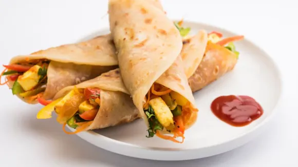 Leftover Roti Roll Recipe