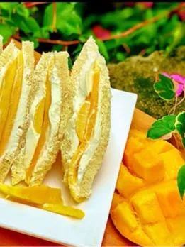Mango Sandwich Recipe in gujarati