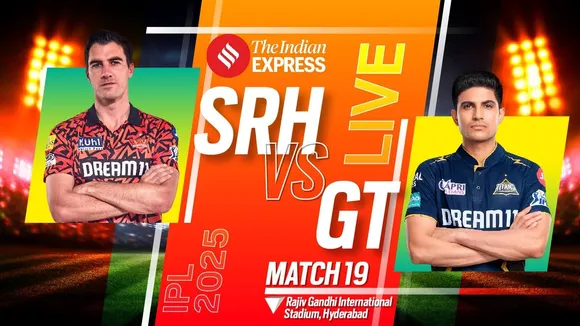 SRH vs GT Live Score, IPL 2025, SRH vs GT
