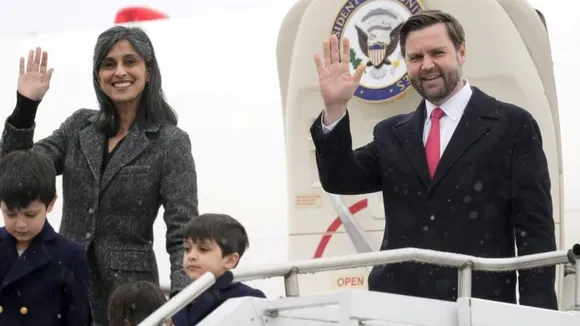 Vice President JD Vance, Usha Vance,Italy, India