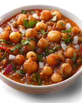 easy Aloo Chole recipe in gujarati