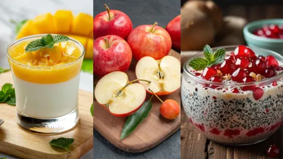 fruit custard for fasting