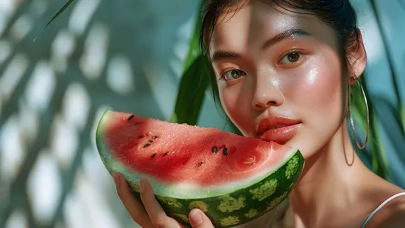 skin benefits of Watermelon peel, તરબૂચની છાલ ત્વચા માટે સારી છે