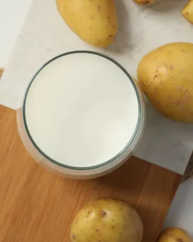 raw milk potato