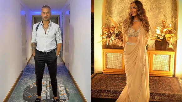 shikhar dhawan, sophie shine