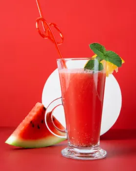 watermelon mint smoothie