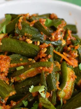 Bharela Bhinda Recipe, Bharela Bhinda