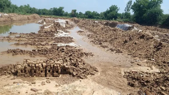 Brick kiln, ઈંટનો ભઠ્ઠો, Gujarat