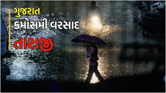 Gujarat unseasonal rain