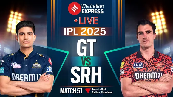 IPL Live Score 2025 GT vs SRH, IPL 2025, GT vs SRH