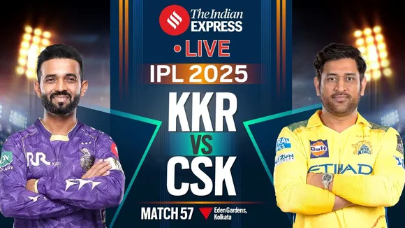 IPL Live Score 2025 KKR vs CSK, IPL 2025, KKR vs CSK