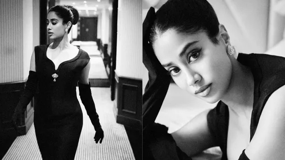 Janhvi Kapoor Vintage Look Cannes 2025