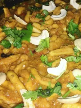 Kaju Ganthiya Shak Recipe, Kaju Ganthiya Shak