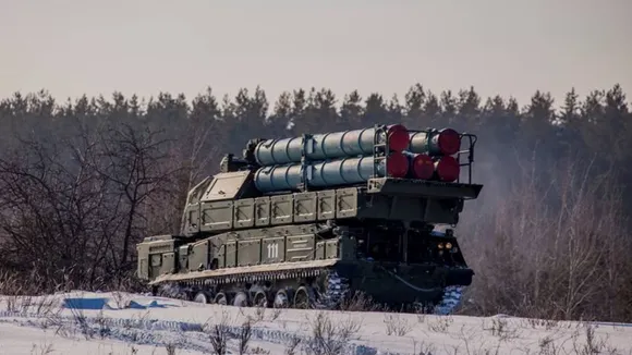Air defence missile system S-400