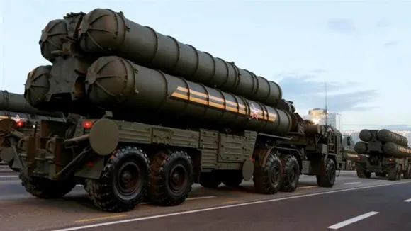 Air defence missile system S-400, S-400