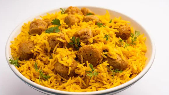 how to make soya pulao