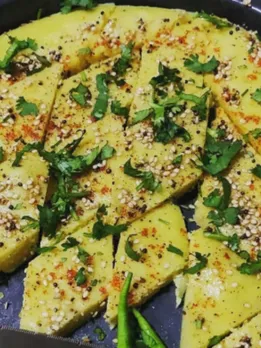 khatta dhokla recipe, khatta dhokla
