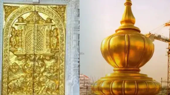 Ayodhya Ram Temple, Gold at Ram Temple,