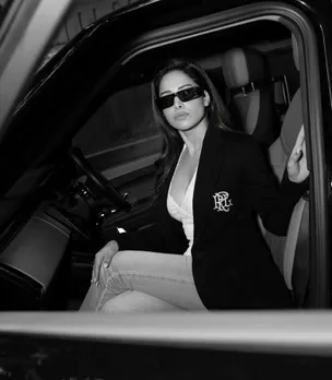 Nushrat Bharucha latest photos | Nushrratt Bharuccha black white stylish look | નુસરત ભરુચા લેટેસ્ટ ફોટા | નુસરત ભરુચા બ્લેક વ્હાઇટ સ્ટાઇલિશ લુક