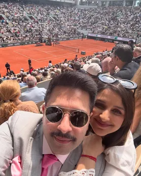 Parineeti Chopra Raghav Chadha Romance in Paris Latest Photos | પરિણીતી ચોપરા રાઘવ ચઢ્ઢા પેરિસ રોમાન્સ સાથે ફ્રેન્ચ ઓપન 2025 ફાઇનલ મેચ
