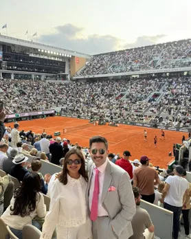 Parineeti Chopra Raghav Chadha Romance in Paris Latest Photos | પરિણીતી ચોપરા રાઘવ ચઢ્ઢા પેરિસ રોમાન્સ સાથે ફ્રેન્ચ ઓપન 2025 ફાઇનલ મેચ