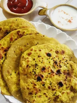 patta gobhi paratha recipe, patta gobhi paratha