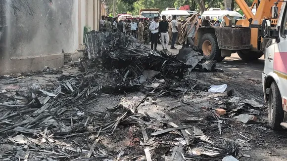 Ahmedabad plane crash Photo, Ahmedabad London plane crash Photo