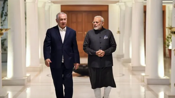 benjamin Netanyahu,pm modi