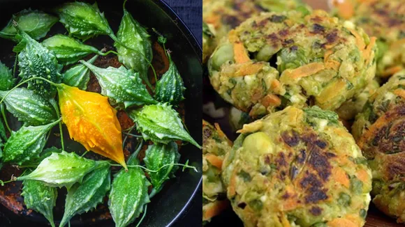 healthy karela tikki recipe