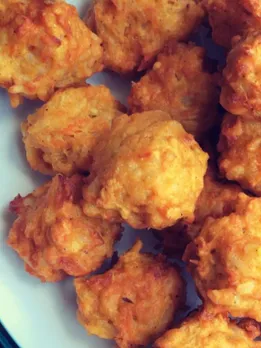 how to make rice pakoda