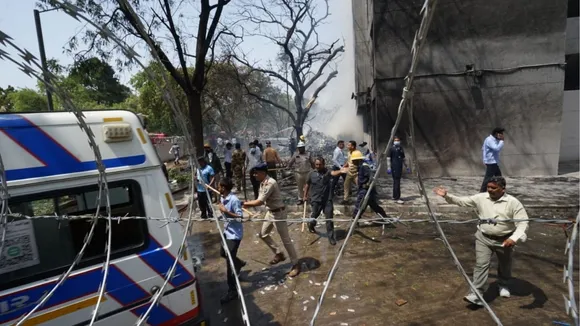 Ahmedabad Plane Crash Today photos