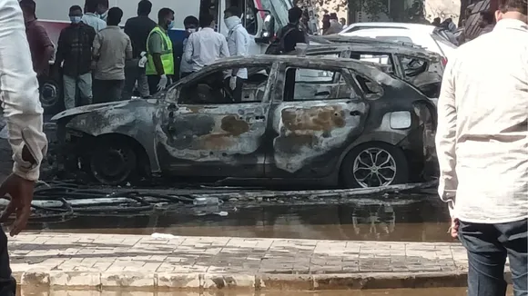 Ahmedabad place crash photo