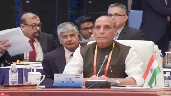Rajnath Singh in China