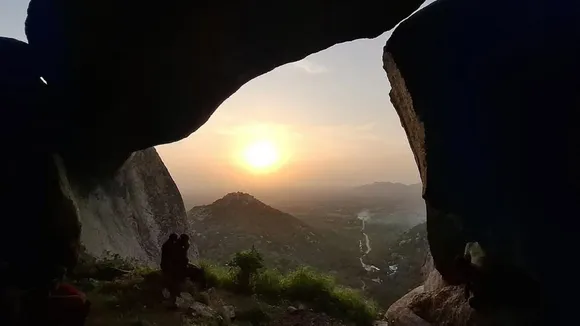 taranga hill sunset