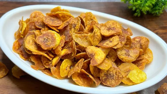 banana chips Recipe | Banana Wafers Recipe | kacha kela ni wafer banavani rit | kacha kela wafer recipe