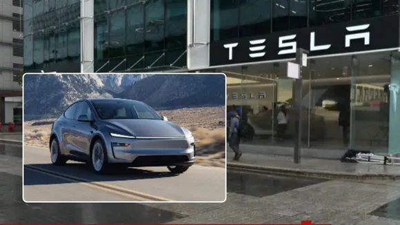 tesla first showroom Open in Mumbai | tesla first showroom Open in India | tesla car launch india | tesla car price in india | tesla model y launch in india | elon musk tesla car