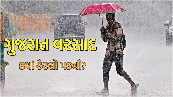 Today Gujarat heavy rain news in gujarati