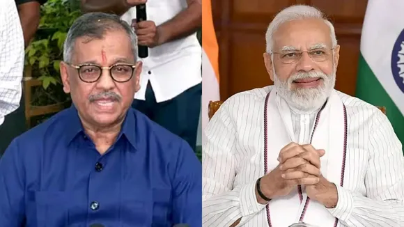 Hindia-Marathi Controversy, narendra modi