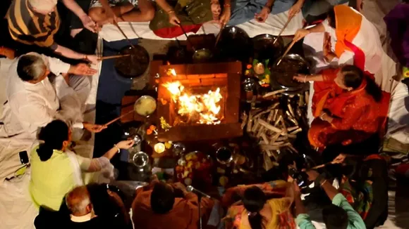 Swaha meaning in gujarati