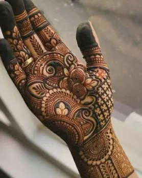 Mehndi design ideas in gujarati |  સરળ અને સુંદર મહેંદી ડિઝાઇન